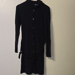 Blue Asphalt Black Knit Garment